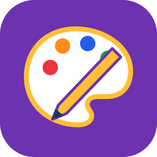 My Adult Coloring Book custom app icon